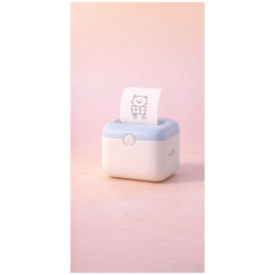 Mini terminis lipdukų spausdintuvas