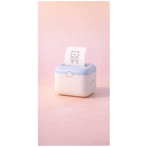 Mini terminis lipdukų spausdintuvas